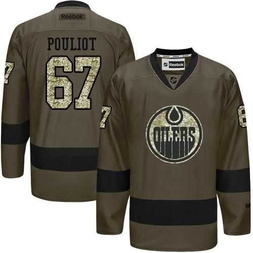 Glued Edmonton Oilers #67 Benoit Pouliot Green Salute to Service NHL Jersey,We sell and wholesale Glued Edmonton Oilers #67 Benoit Pouliot Green Salute to Service NHL Jersey on line form chian!